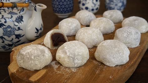 Mochi aux haricots rouges facile à préparer à la maison