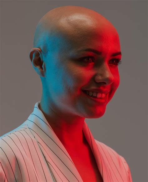 Buzz2nonevery Smooth Shaved Head She Is Radiant Tumblr Pics