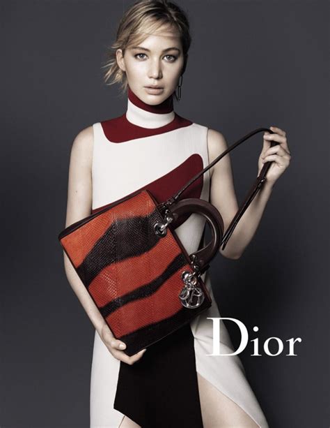Jennifer Lawrence Dior Handbag Fall 2015 Campaign