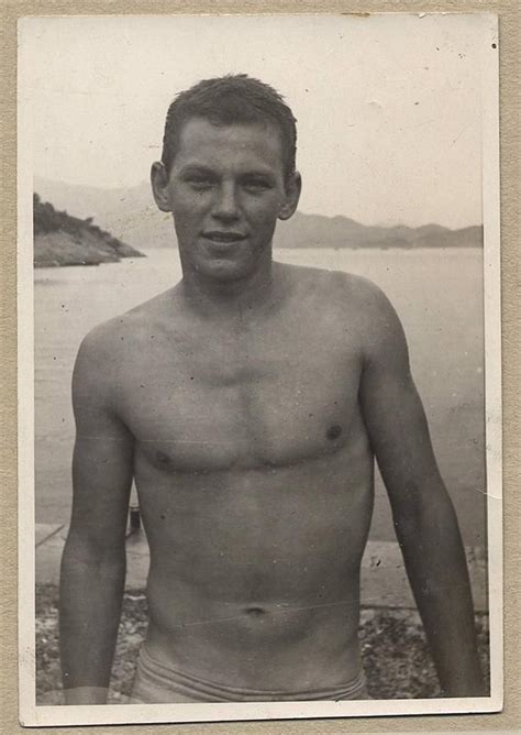 Vintage Swimmer Man Photo Vintage Photos Men