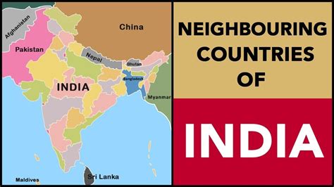 Map India And Surrounding Countries Get Map Update