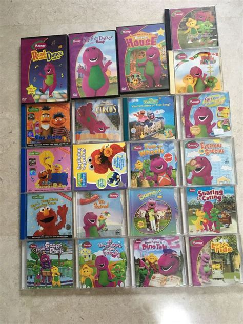 Barney Sesame Street DVD Lot
