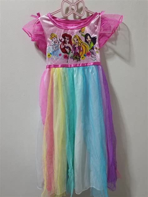 Disney Princesses Rainbow Dress Costume 2t Babies And Kids Babies