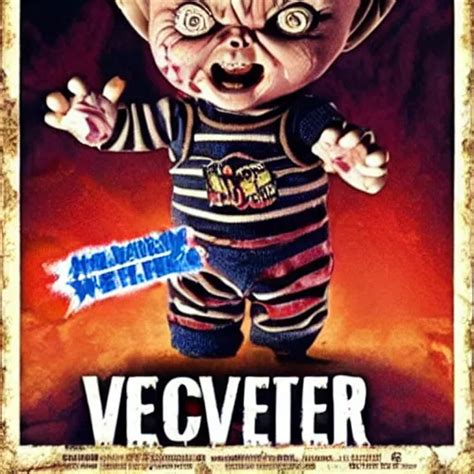 Chucky Versus Puppet Master Demonic Toys Movie Poster Stable