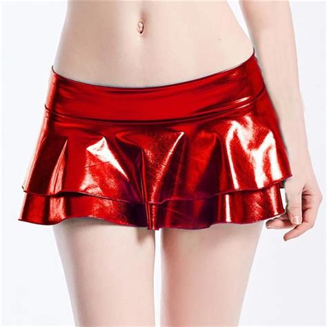 shiny sexy mini skirts 8 different colours mini skirts ball gown skirt pleated mini skirt