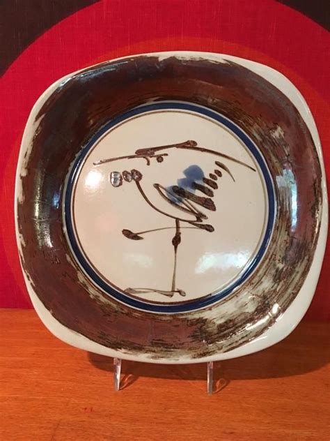 Vintage Dansk Large Heron Platter Niels Refsgaard For Dansk Platters