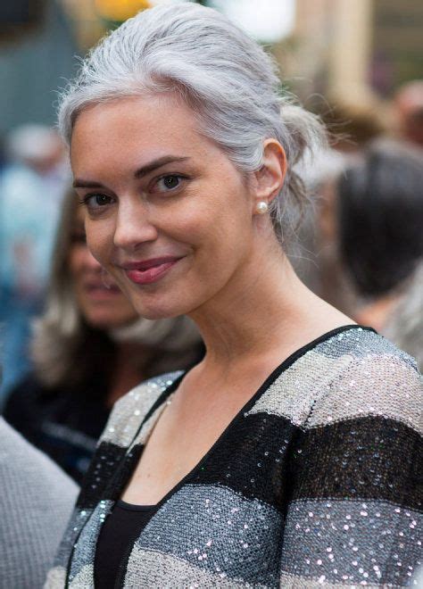 I Like How She Goes With The Pretty Silvery Hair By