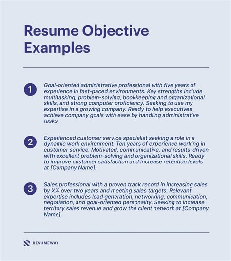 35 Resume Objective Examples For 2024 How To Guide Resumeway