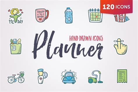 Planner Icons And Stickers Good Stuff No Nonsense