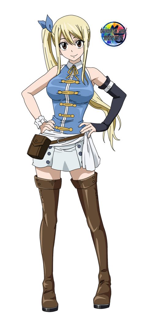 An Anime Character With Long Blonde Hair And Boots