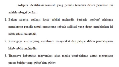 Contoh proposal penelitian berikut berisi kumpulan proposal penelitian skripsi, tugas akhir, pkm, karya proposal penelitian dibuat untuk mengusulkan penelitian skripsi atau proyek pendanaan. Contoh Identifikasi Masalah Dalam Proposal Penelitian ...