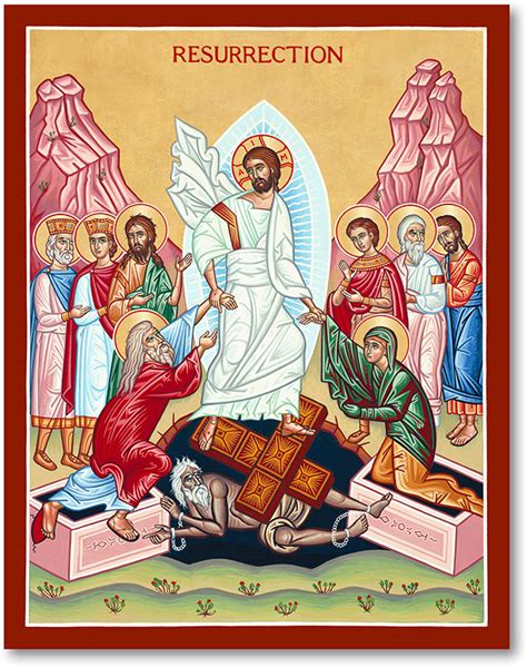 Great Feast Icons Resurrection Icon Monastery Icons