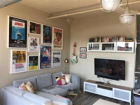 Rinteriordecorating Finished Out Living Room Complete With Movie