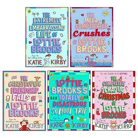 Lottie Brooks Series Collection 5 Books Set By Katie Kirby The Extremely Embarrassing Life The