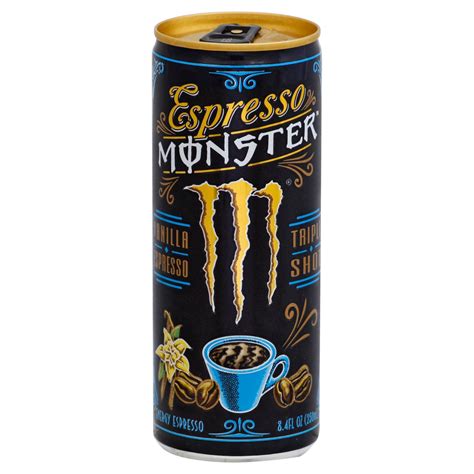 Many people, especially teenagers, are relying on energy drinks and coffee to complete their. Monster Espresso and Vanilla Energy Drink - Shop Coffee at ...