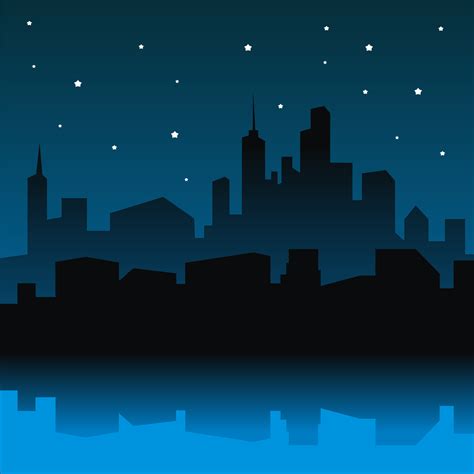 Vector For Free Use City Night
