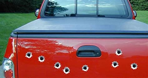 Online Store Bullet Holes Car Decals Set Of 10