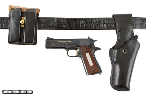 Colt General Officers Model Presented To Wrtodd 45acp