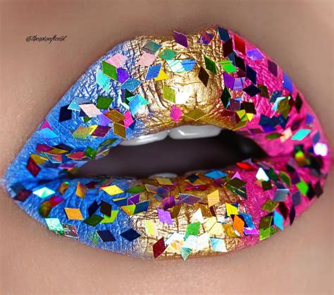 Glitter Lipstick Lipstick Art Lipgloss Lipsticks Lipstick Designs