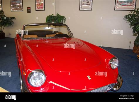 Ferrari Classic Car In Las Vegas Usa Stock Photo Alamy