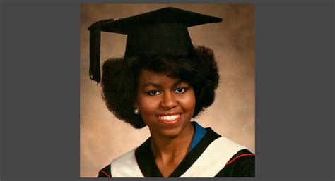 Yearbook Michelle Obama As A Child Michelle Obama S Transformation