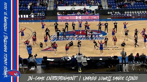 UMass Lowell Dance Team Hosts Dance Clinic Women S Basketball Feb