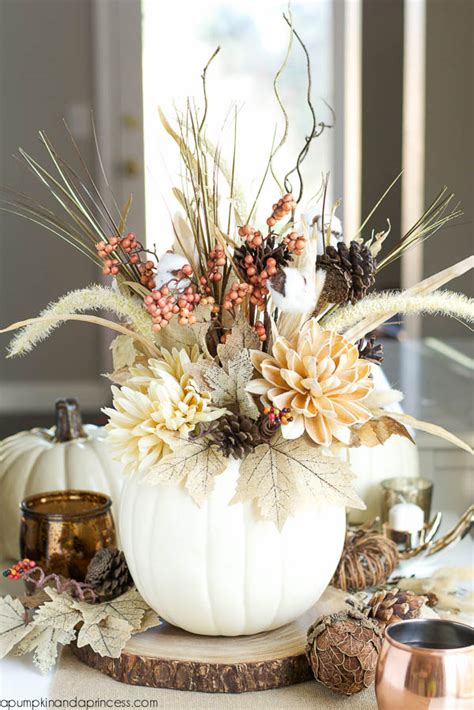 65 Awesome Pumpkin Centerpieces For Fall And Halloween Table Digsdigs