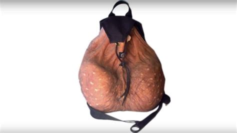 Introducing Scrote N Tote A Backpack That Looks Like A Pair Of Balls