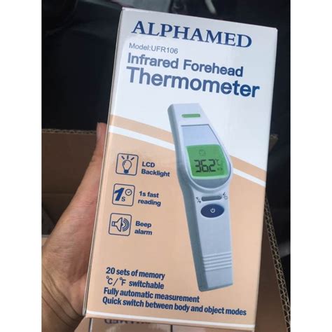 Jual Alphamed Temperature Non Contact Infrared Thermometer Digital Ufr 106 Jakarta Utara