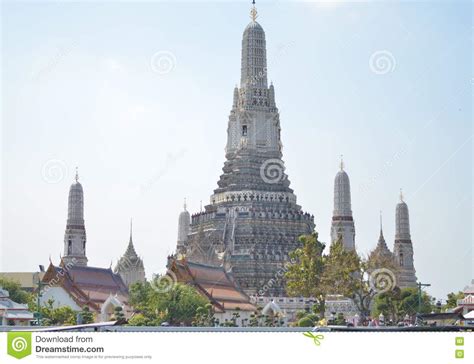 The History Of Thailand Temple Wat Arun Editorial Stock Image Image