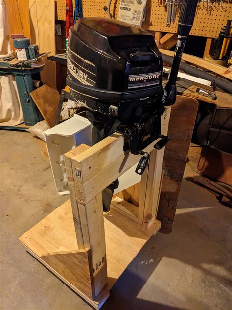 Diy Outboard Motor Stand The Hull Truth Boating And Fishing Forum
