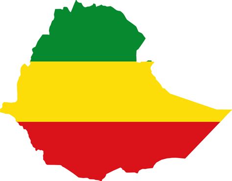 Fileflag Map Of Ethiopia 1993 1996svg Ethiopia Flag Ethiopian