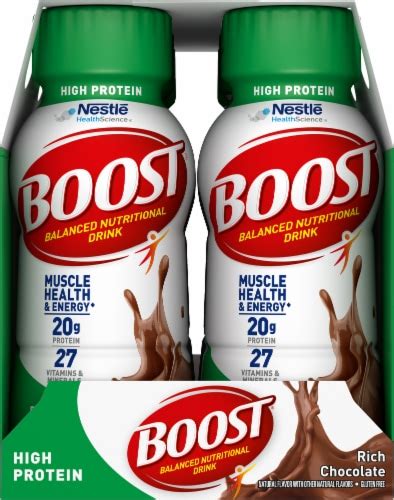 Boost High Protein Ready To Drink Nutritional Drink Rich Chocolate 6