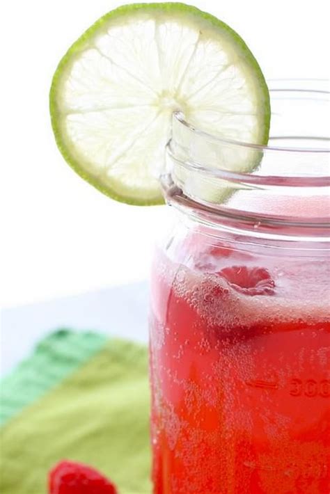 Raspberry Limeade Recipe With 220 Calories Raspberry Lemonade Recipe