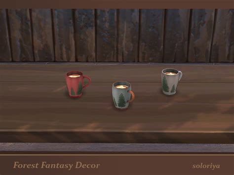 The Sims Resource Forest Fantasy Decor Cup