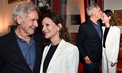 Harrison Ford And Wife Calista Flockhart Look Loved Up At The Premiere After Party