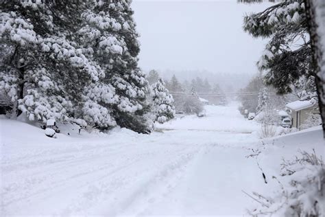 Storm Brings More Than A Foot Of Snow To Flagstaff Snarls Traffic In
