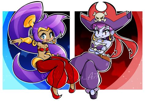 Shantae And Risky Boots By Shysamart On Newgrounds