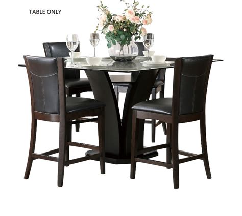 Homelegance Daisy Square Counter Height Table Espresso 710 36sq At