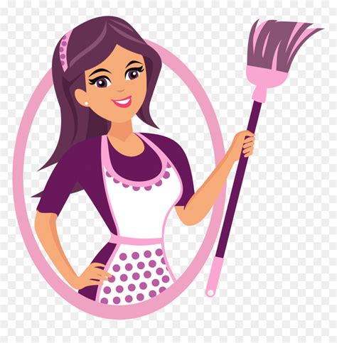 House Cleaning Pricing Cleaning Lady Logo Hd Png Download Vhv