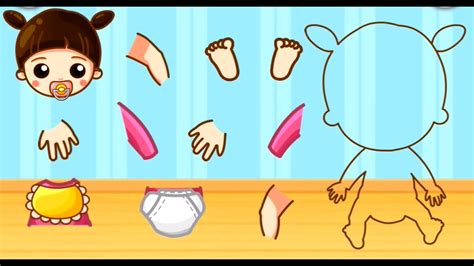 Our Body Parts Learning Body Parts For Kids Educational Puzzle Game