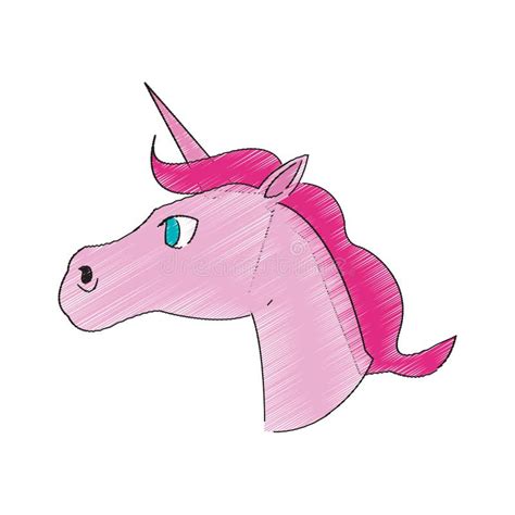 Unicorn Horse Icon Stock Vector Illustration Of Graphic 85327574