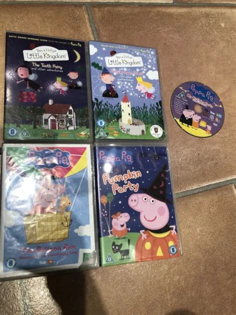 Peppa Pig Ben And Hollys Childrens Dvd Bundle 244 Picclick