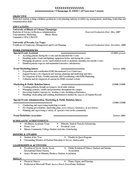 Good Resume Objective Examples Customer Service