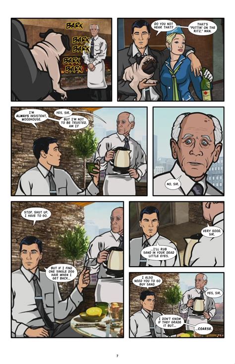 Archer Comic Issue 1 Page 07 By Stradivariuscain On Deviantart