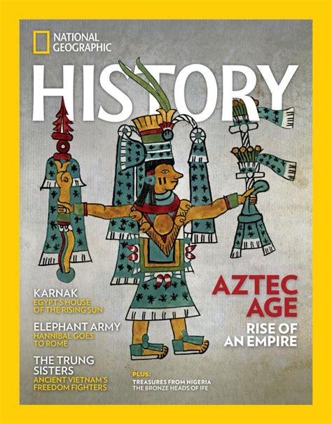 National Geographic History T Subscription Magazine