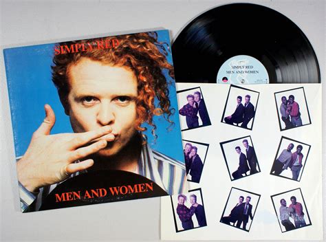 Simply Red Men And Women 1987 Vinyl Lp •play Graded• The Right