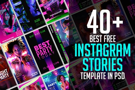 Paper And Party Supplies Instant Download Story Photoshop Templates