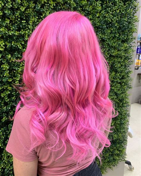 Virgin Pink Bright Pink Hair Hair Color Crazy Hot Pink Hair