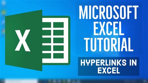 Microsoft Excel Tutorial Create Hyperlinks In Excel Links In Ms